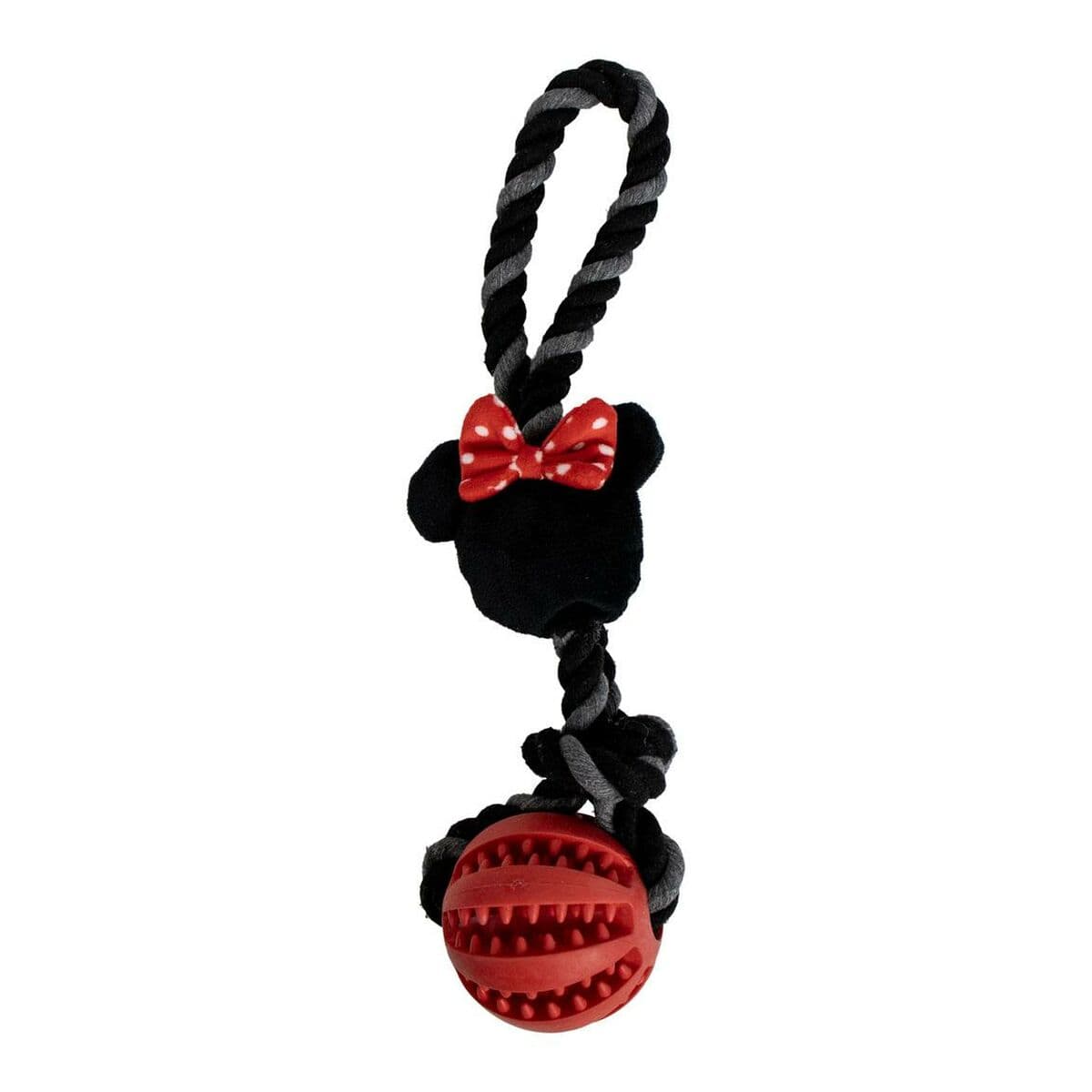 Hundespielzeug Minnie Mouse Rot Polyester Baumwolle TPR 10 x 30 x 7 cm 7 x 30 x 10 cm — Bild 1