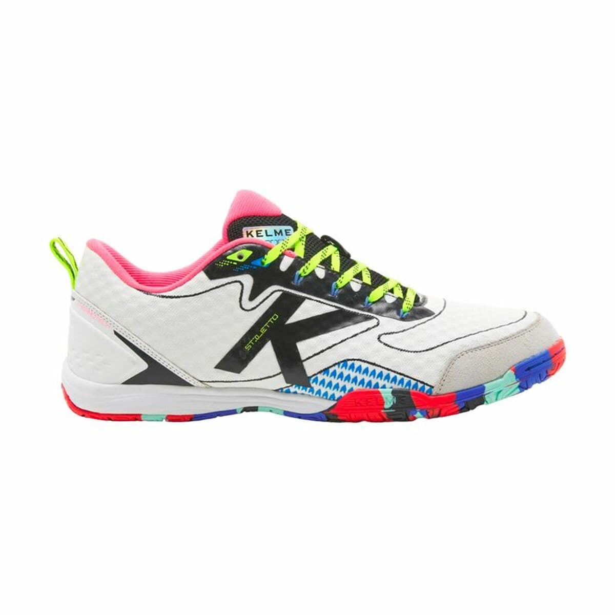 Hallenfußballschuhe für Erwachsene Kelme Stiletto Weiß — Bild 1