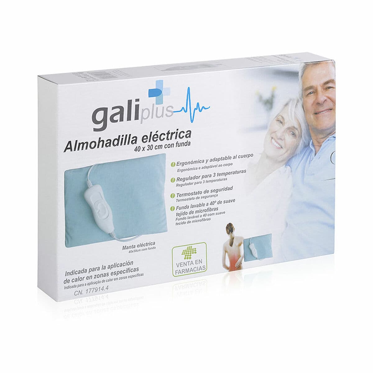 Multifunktionales Wärmekissen Galiplus ELECTROMEDICINA — Bild 1