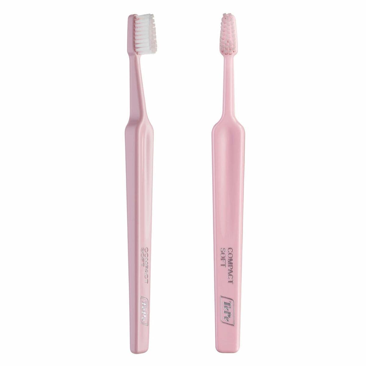 Zahnbürste Tepe Compact Soft Hellrosa — Bild 1