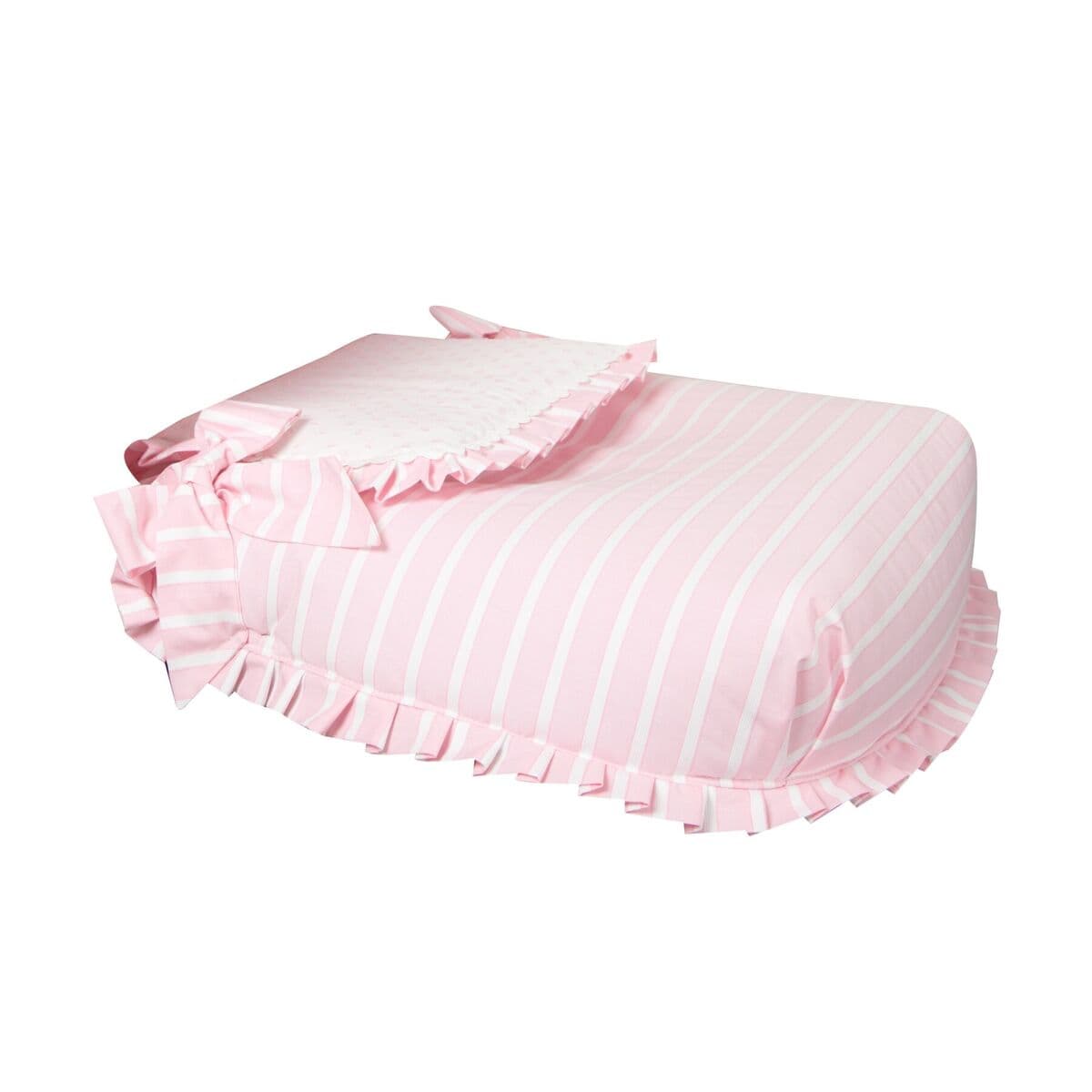 Steppdecke Babyline Oporto Rosa Babybettchen — Bild 1
