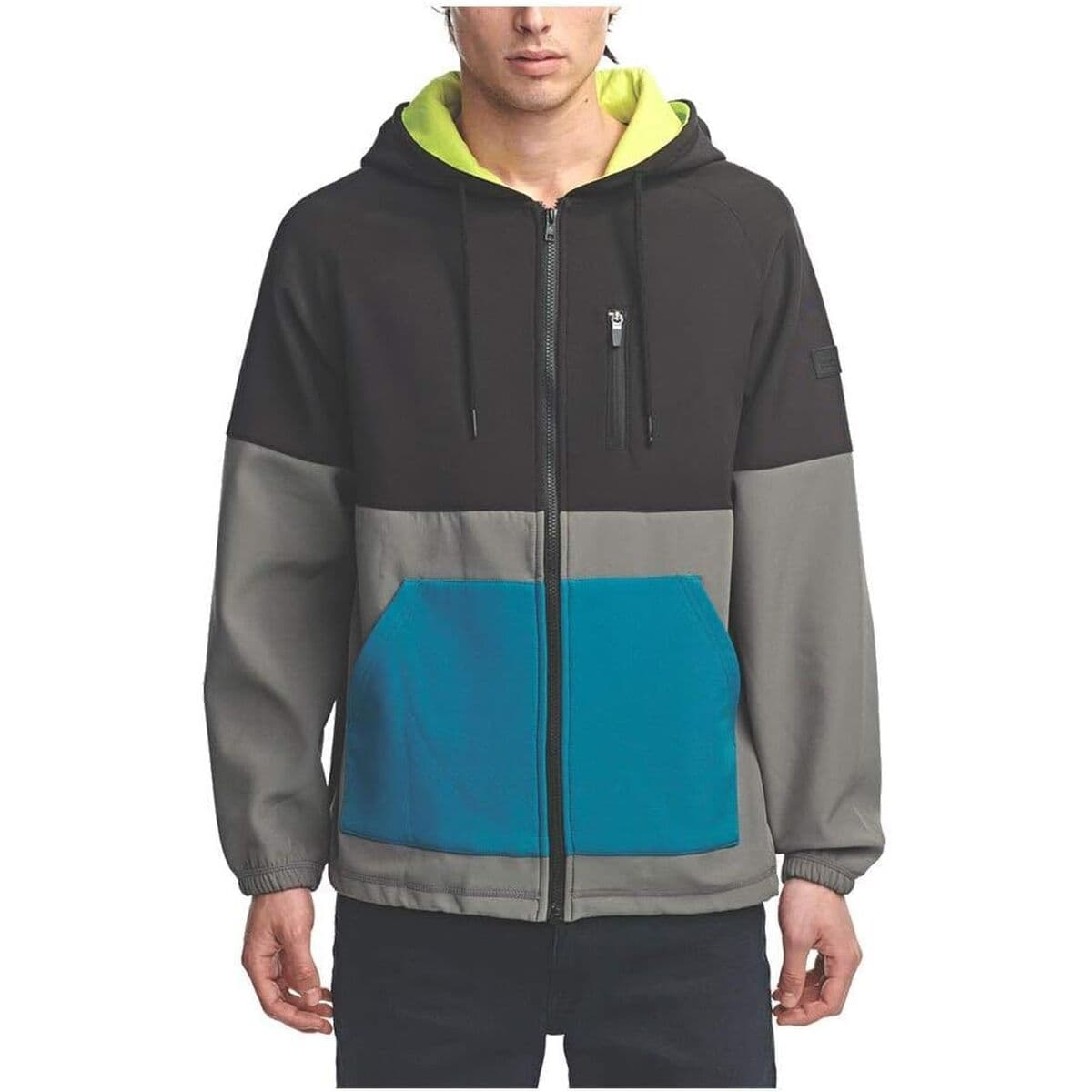 Herren Sweater mit Kapuze Hazard Bunt — Bild 1