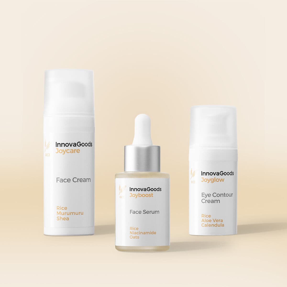 Pack Feuchtigkeitspflege Gesicht Rice InnovaGoods — Bild 1