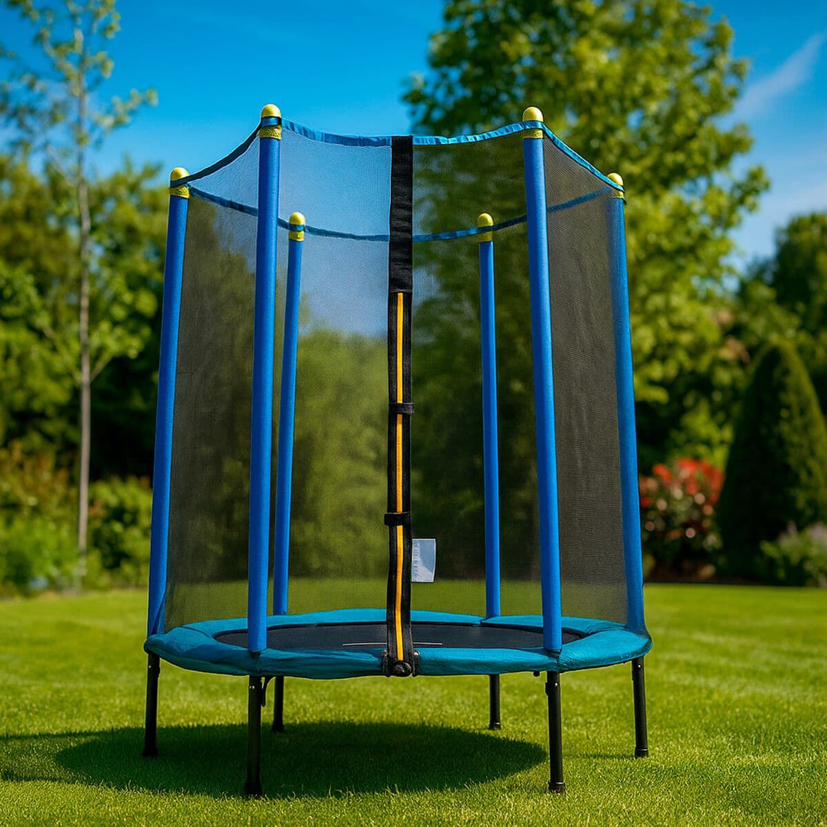 Kindertrampolin mit Sicherheitsnetz Zuply InnovaGoods — Bild 1