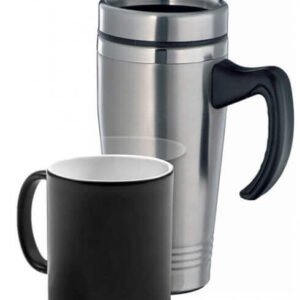 Tassen und Thermoskannen